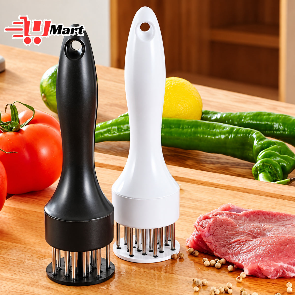 304 Stainless Steel Meat Tenderizer Hammer with Needle Pins