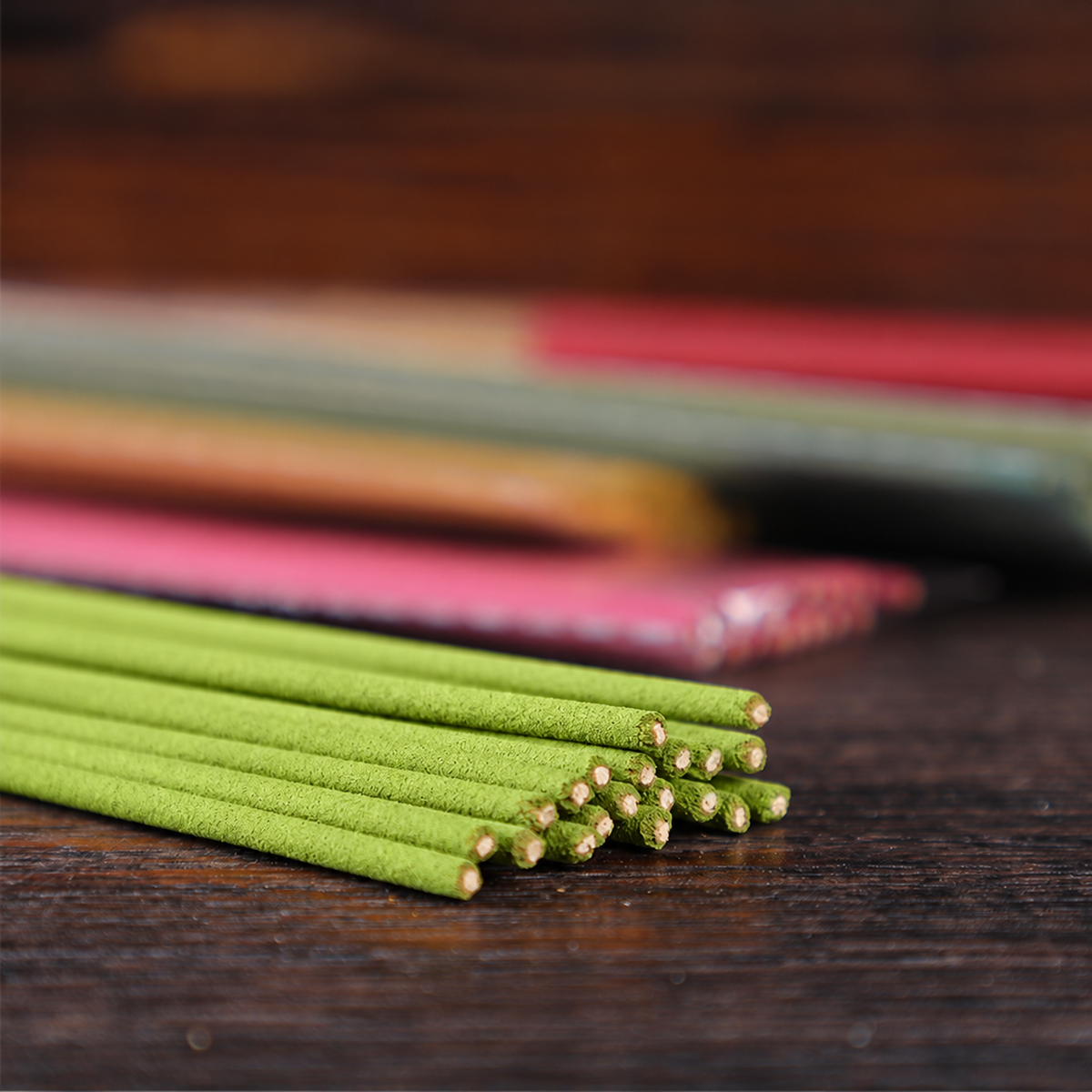 20Pcs Natural Lemongrass Bamboo Stick Incense - Healthy Fragrance, Mosquito-Repellent for Indoor, Outdoor & Camping Use, Incense Stick
