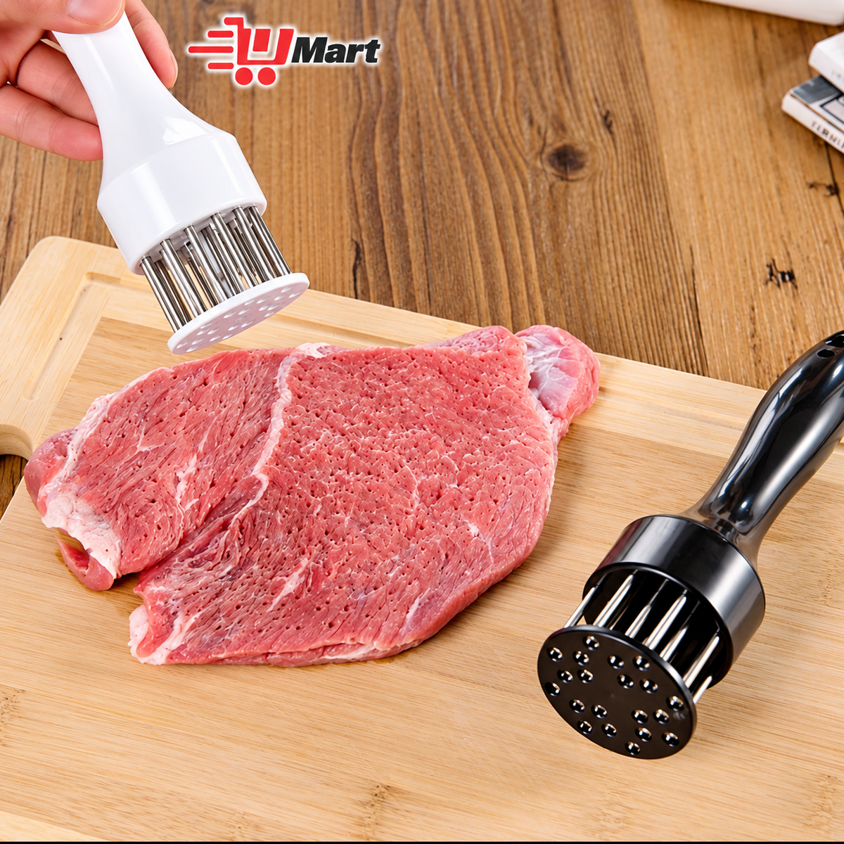 304 Stainless Steel Meat Tenderizer Hammer with Needle Pins