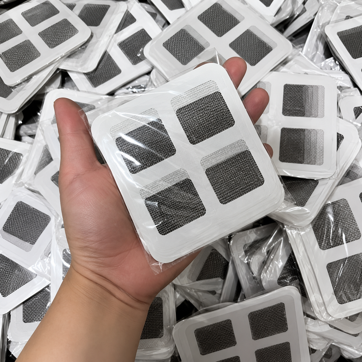 Disposable Hair Catchers for Shower Mesh Shower Drain Covers Floor Sink Strainer Filter