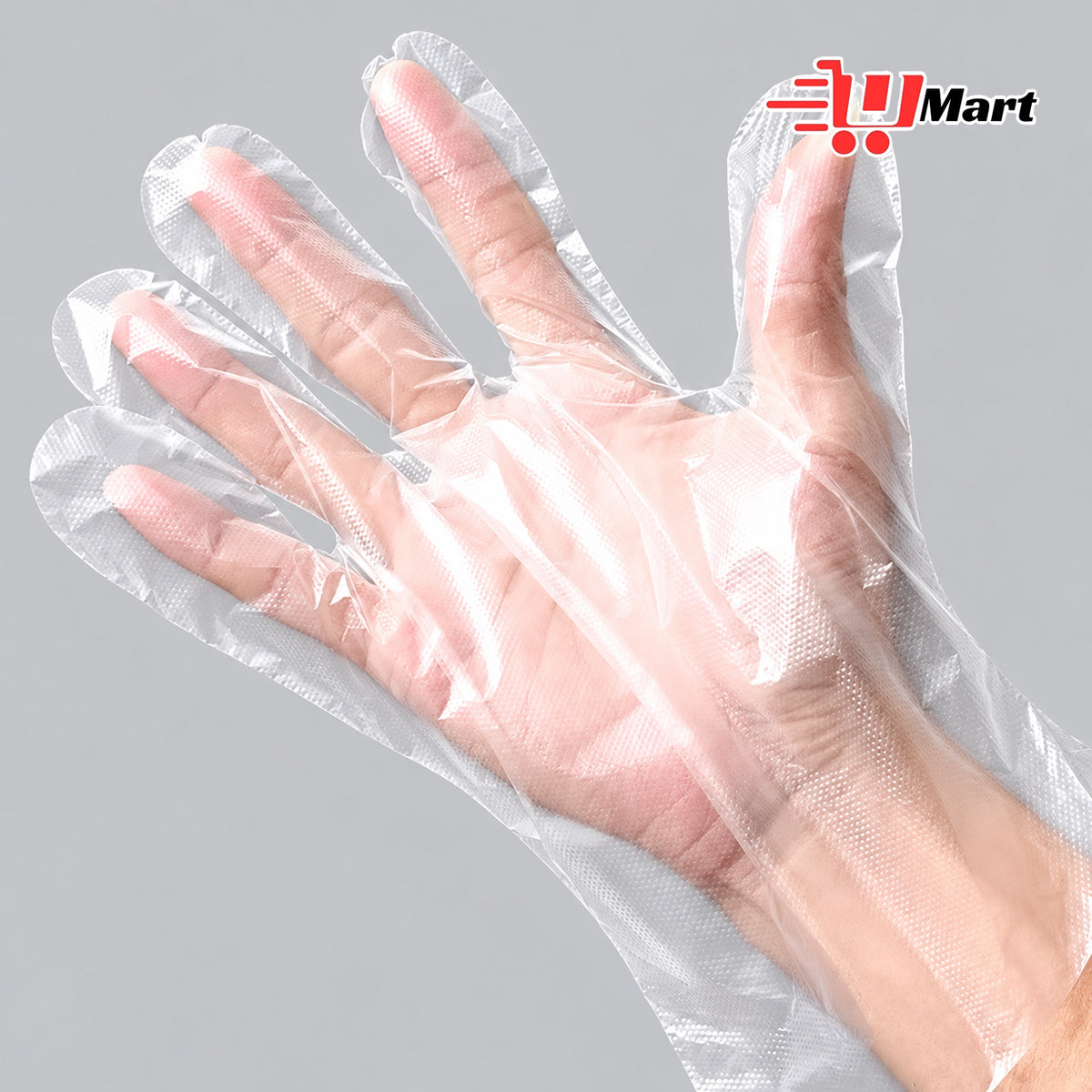 PE Gloves Disposable Plastic Transparent PE Gloves Kitchen Cooking Cleaning Outdoor Travel Picnic