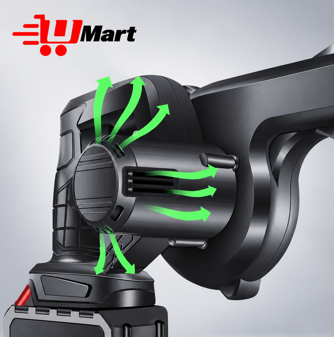 Cordless High-Power Air Blower & Dust Cleaner for Car