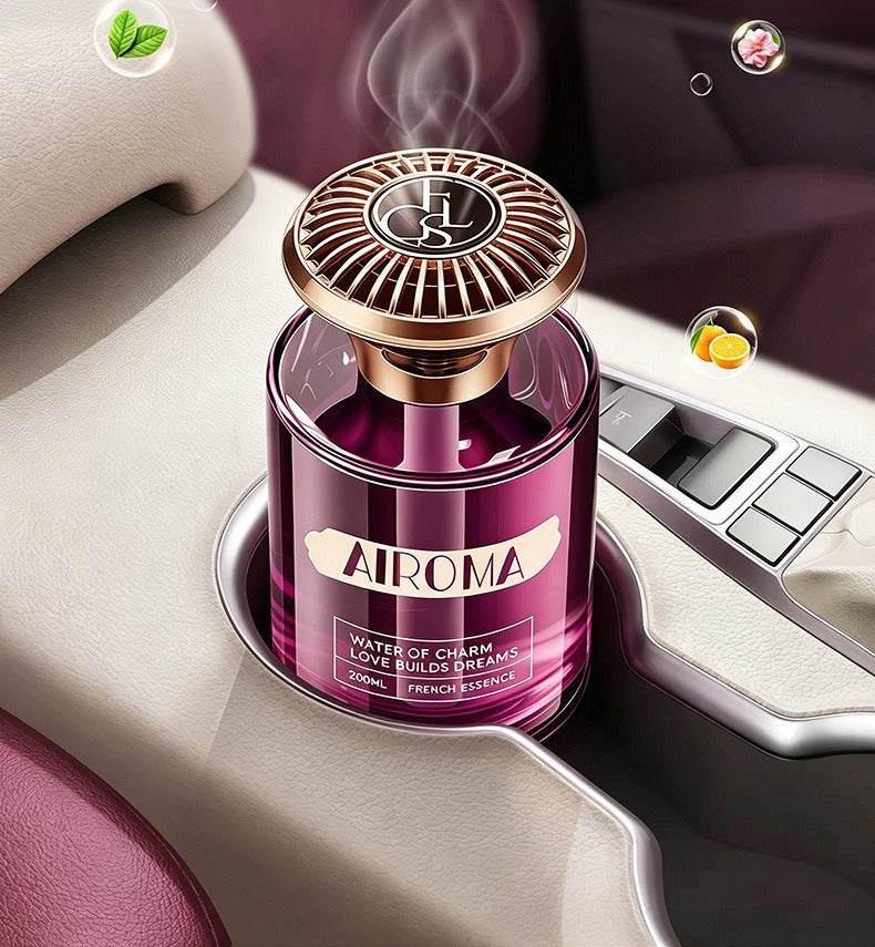 Tender Encounter Luxury Purple Bottle Car Perfume Long Lasting Fragrance & Car Air Freshener