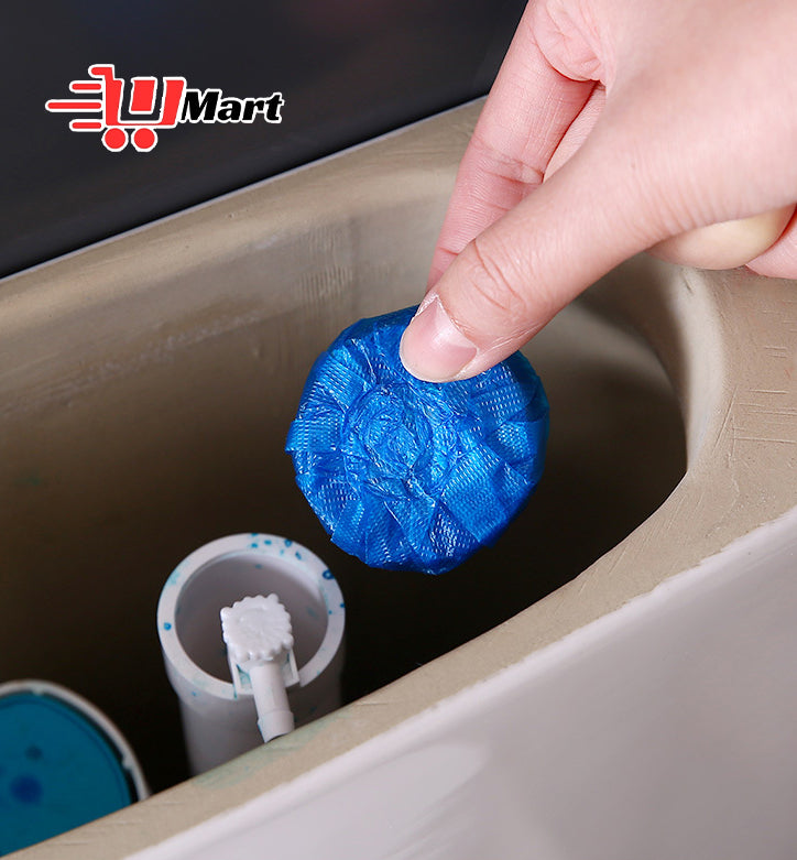 Toilet Cleaning & Deodorizing Tablets, Drop-In Toilet Bowl Cleaner, Helps Eliminate Odors and Clean Stubborn Stains
