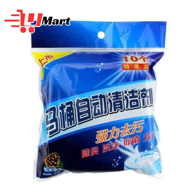 Toilet Cleaning & Deodorizing Tablets, Drop-In Toilet Bowl Cleaner, Helps Eliminate Odors and Clean Stubborn Stains
