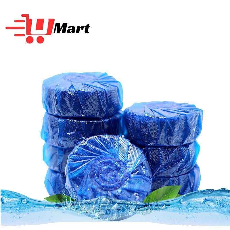 Toilet Cleaning & Deodorizing Tablets, Drop-In Toilet Bowl Cleaner, Helps Eliminate Odors and Clean Stubborn Stains