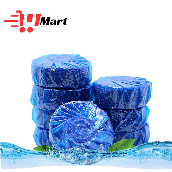 Toilet Cleaning & Deodorizing Tablets, Drop-In Toilet Bowl Cleaner, Helps Eliminate Odors and Clean Stubborn Stains
