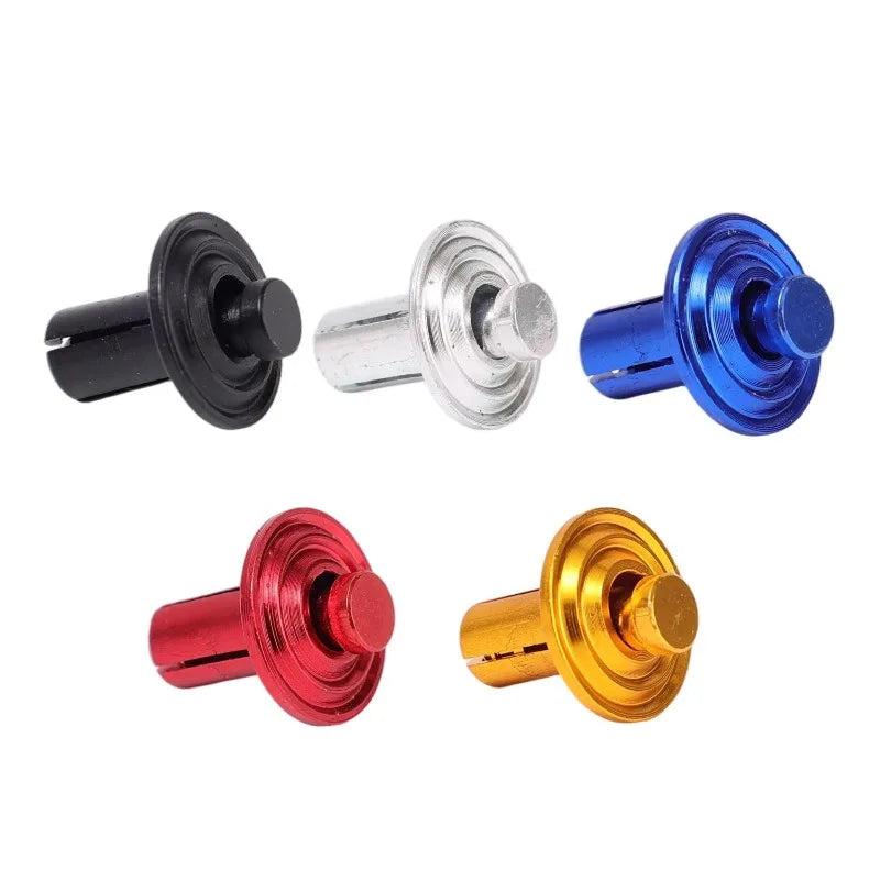 6mm Aluminum Motorcycle Screw Clips (5 Sets, 5 Colors)