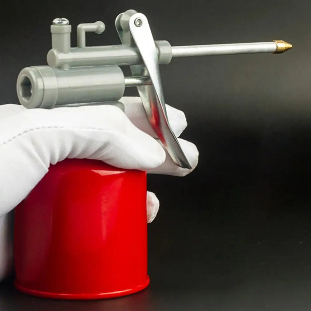 High-Pressure Aluminum Thumb Pump Oiler 250 ml