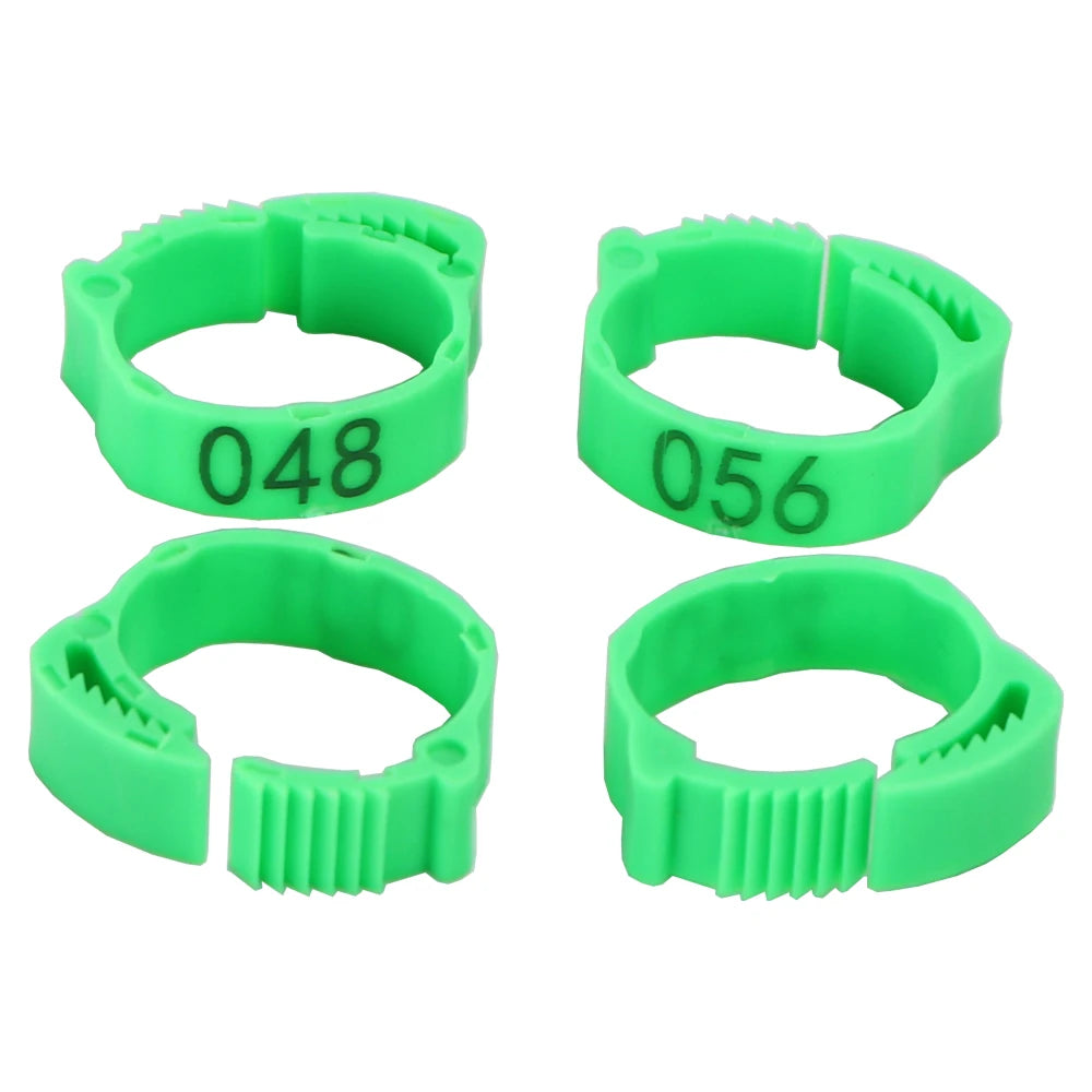 Numbered Poultry Leg Bands (30 pcs)