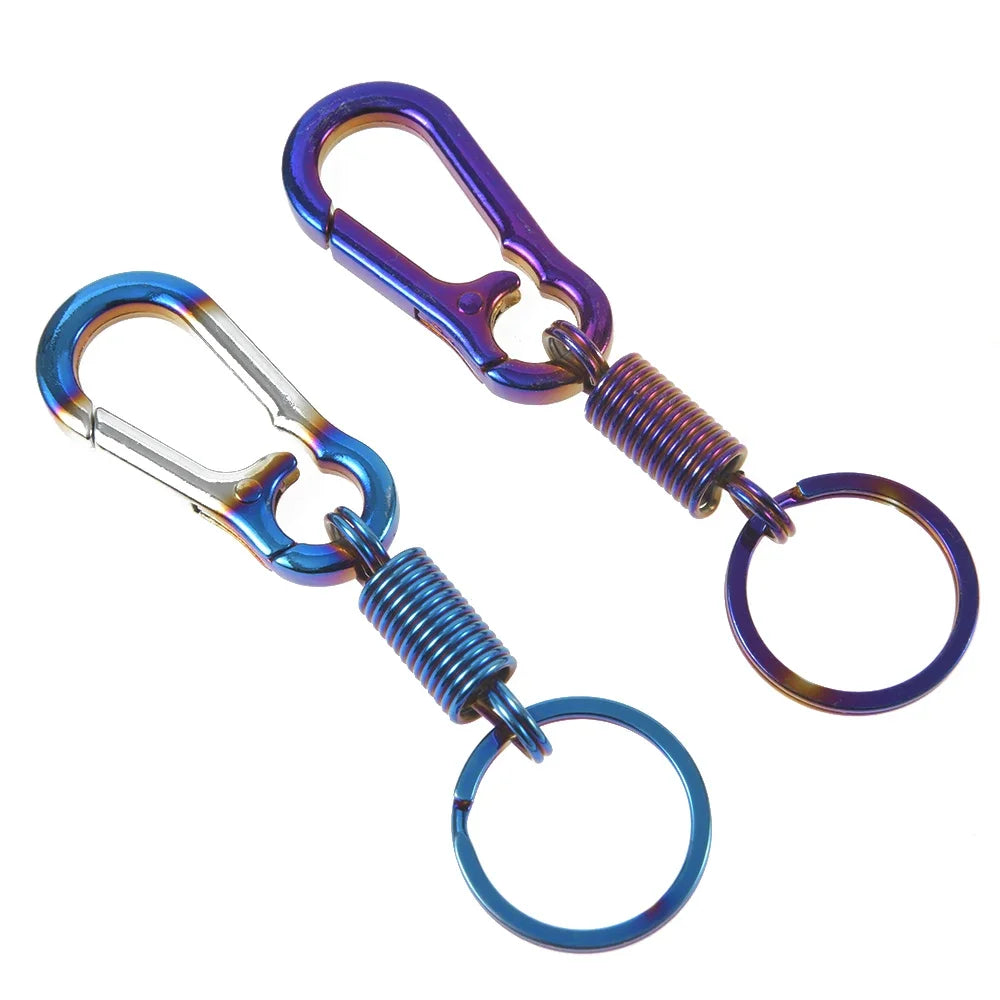 Stainless Steel Carabiner Keychain Hook