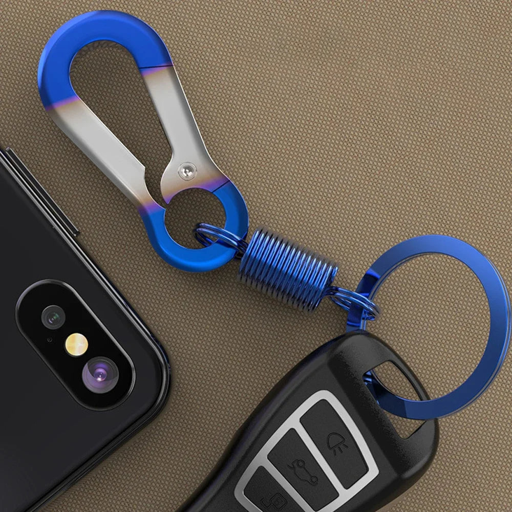 Stainless Steel Carabiner Keychain Hook