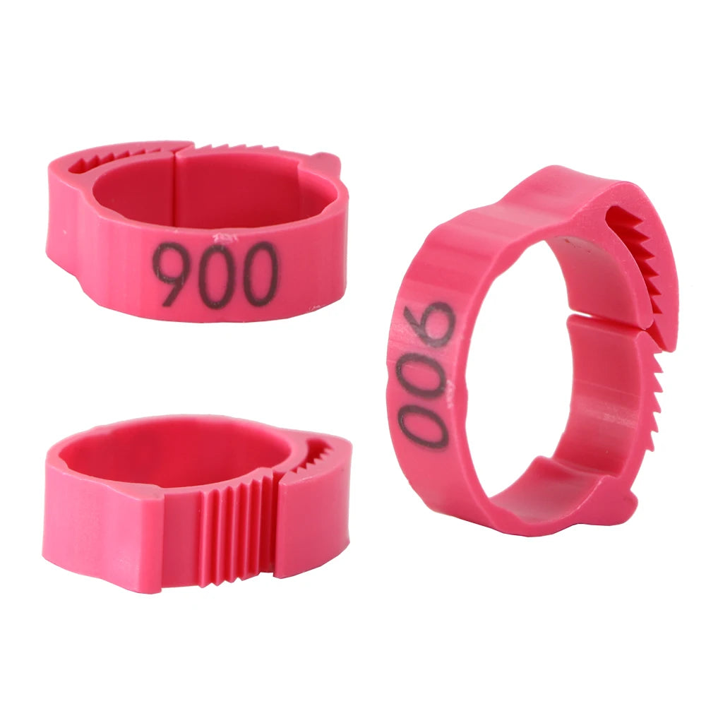 Numbered Poultry Leg Bands (30 pcs)