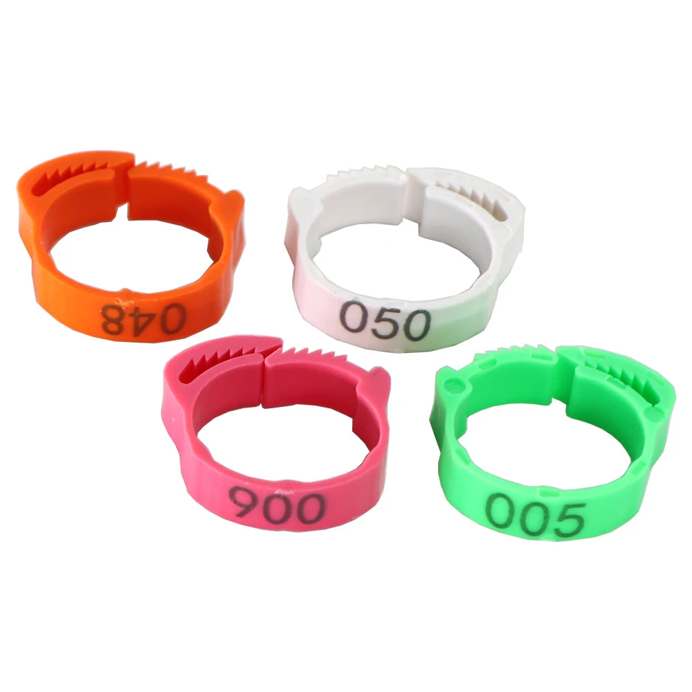 Numbered Poultry Leg Bands (30 pcs)