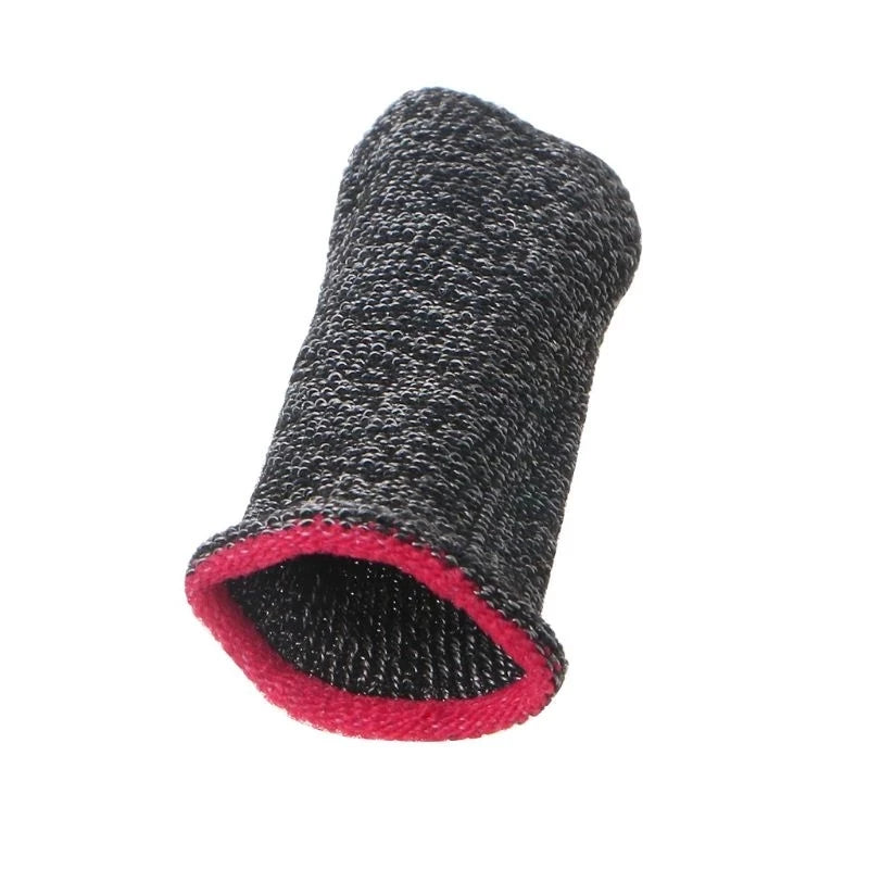 Silver Fiber Gaming Finger Sleeves (5 Pairs)