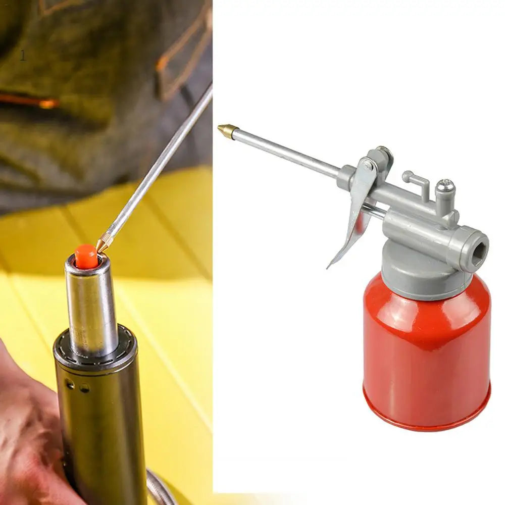 High-Pressure Aluminum Thumb Pump Oiler 250 ml