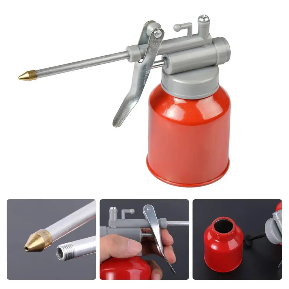 High-Pressure Aluminum Thumb Pump Oiler 250 ml