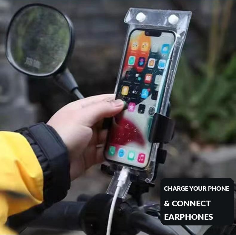 Waterproof Phone Pouch Highly Transparent, Touch Screen Compatible and Charge Through Capable