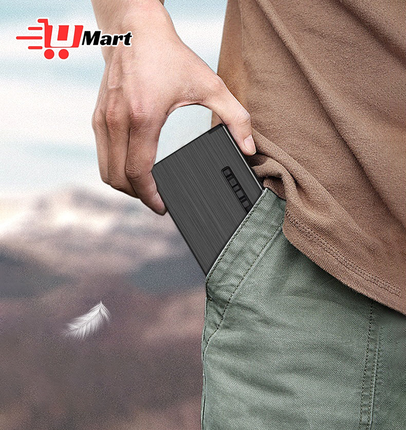 Cigarette Case With Lighter Jet Flame Lighter USB Metal Lighter Cigarettes Tobacco Storage Box Smoking Gadgets