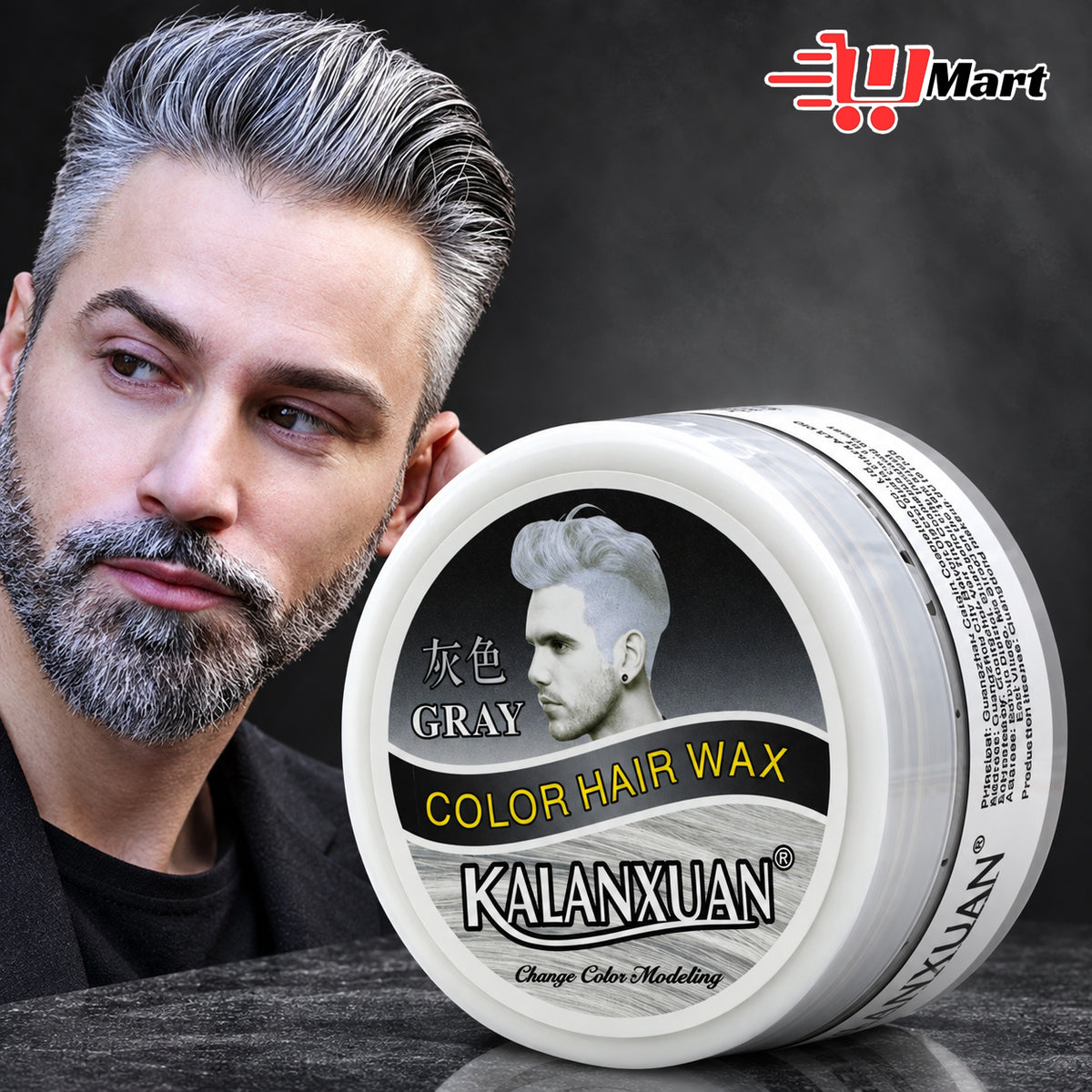 Hair Wax Hair color wax Strong And Hold Unisex Hair Wax Color Hair Clay Temporary Hair Dye Hair Styling Hairstyle Cream