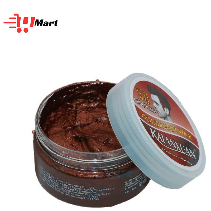 Hair Wax Hair color wax Strong And Hold Unisex Hair Wax Color Hair Clay Temporary Hair Dye Hair Styling Hairstyle Cream