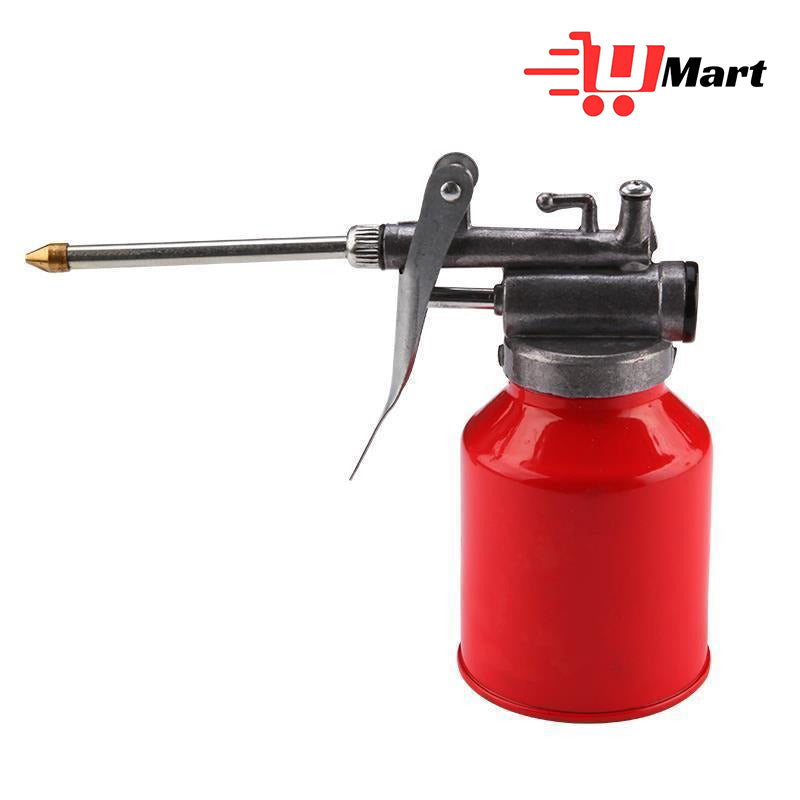 High-Pressure Aluminum Thumb Pump Oiler 250 ml