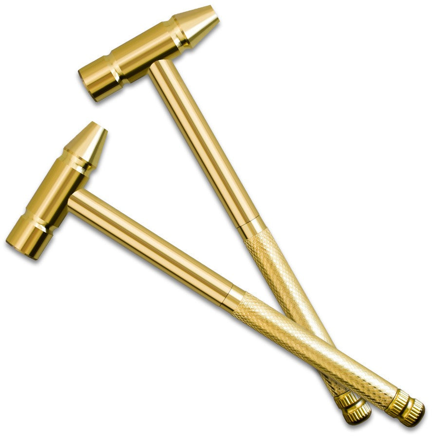 6 In 1 Metal Hammer Screwdriver Multi-Functional Small Multitool Hammer Hand Tools Brass Hammer