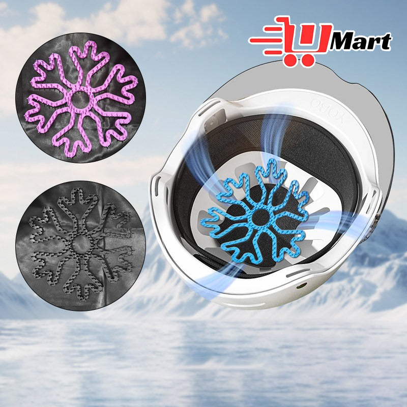 Motorcycle Helmet Liner Universal Elastic Bike Silicone Mat Portable Breathable Non-slip Pad Anti-pressure Hair Helmet Gasket