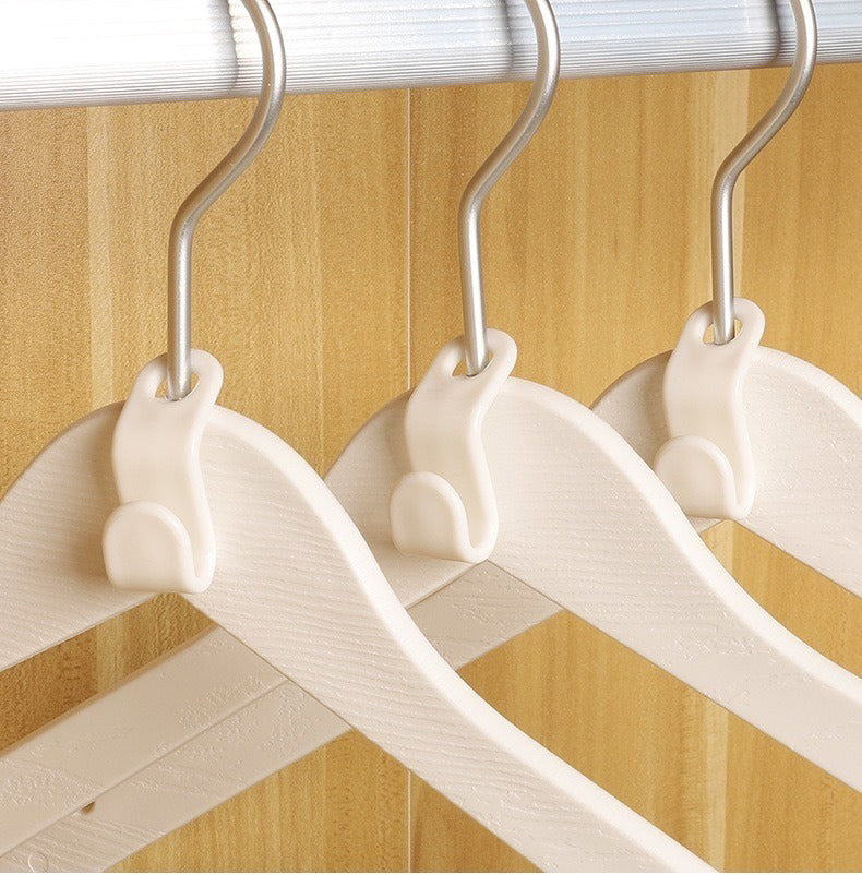 Mini Hanger for Wardrobe Connector Hangers Save Wardrobe Space Hook Up Cascading Plastic Coat Organizer Clothing Storage Home