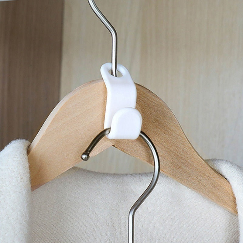 Mini Hanger for Wardrobe Connector Hangers Save Wardrobe Space Hook Up Cascading Plastic Coat Organizer Clothing Storage Home