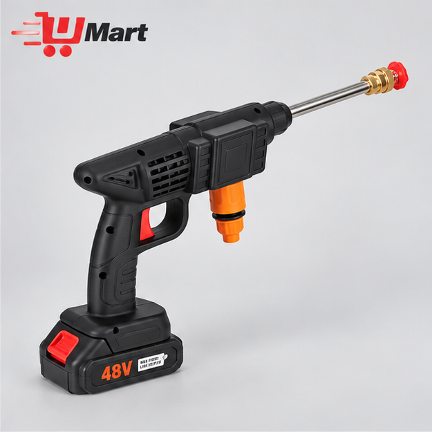 Cordless High Pressure Washer Gun – Rechargeable Portable Car Washer